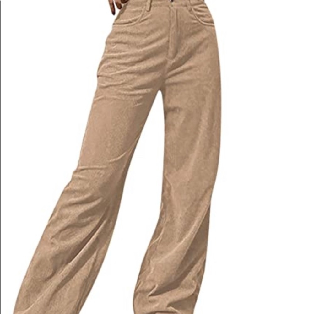 Tan corduroy pants